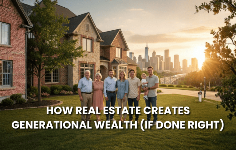 Real Estate Creates Generational Wealth