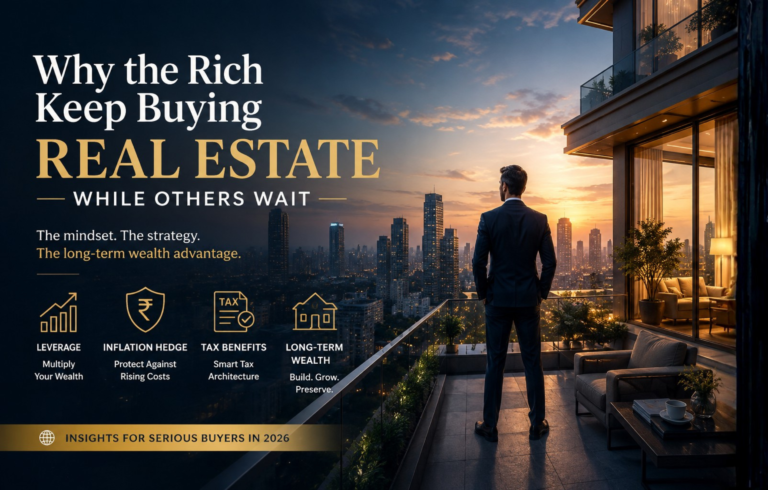why rich people keep buying real estate