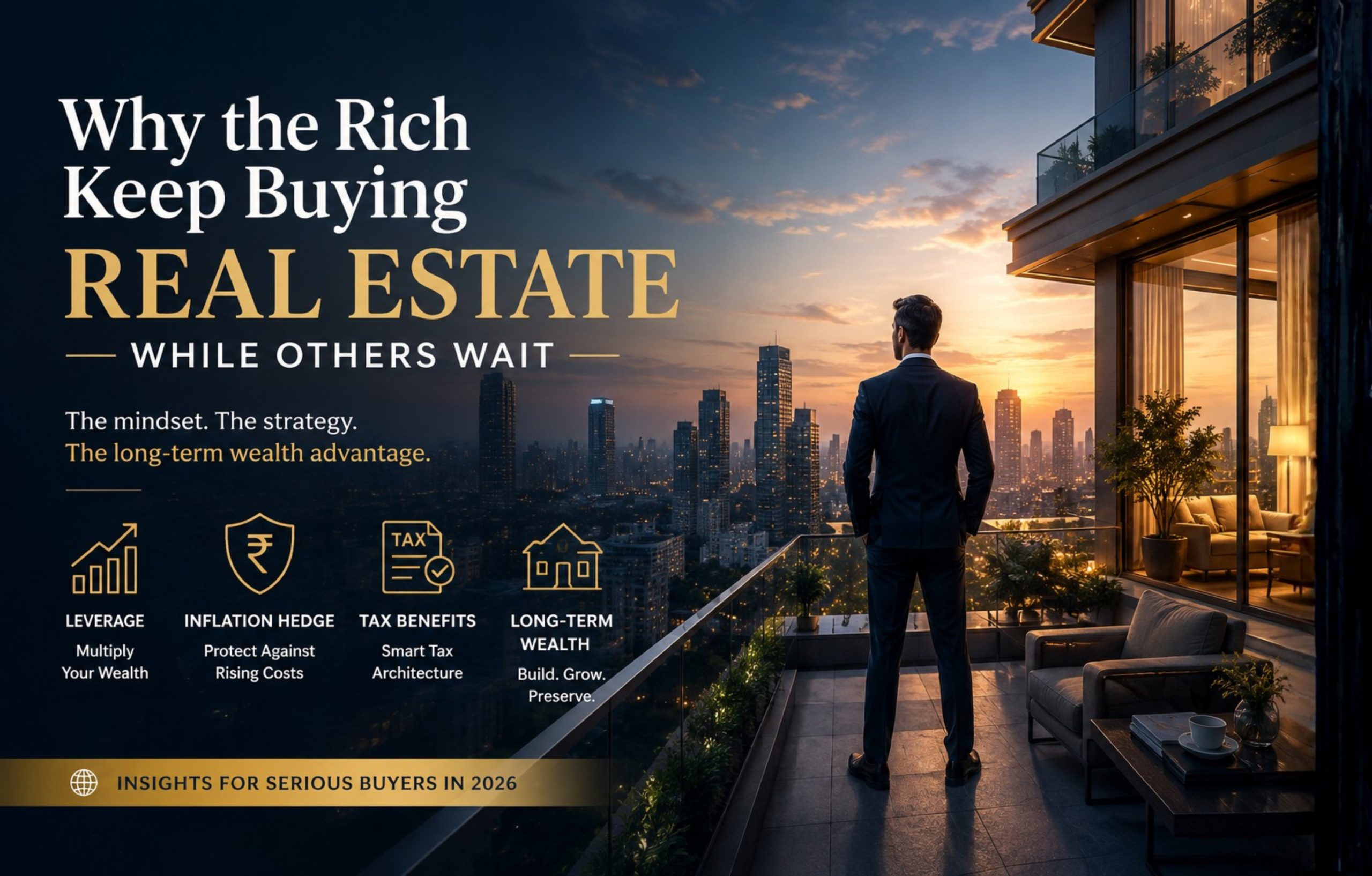 why rich people keep buying real estate